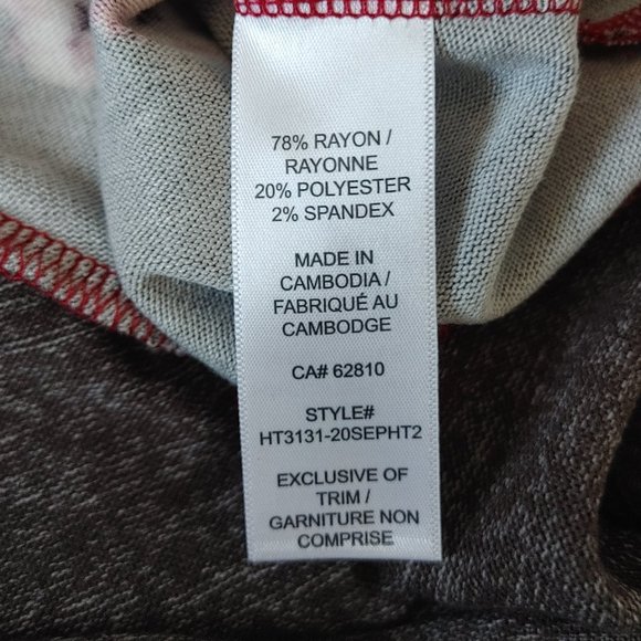 V-Neck Patchwork Top - Picture 7 of 10